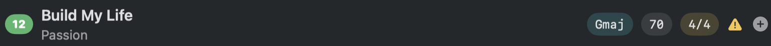 A song flagged for a folder-name issue, with the Fix folder name action.